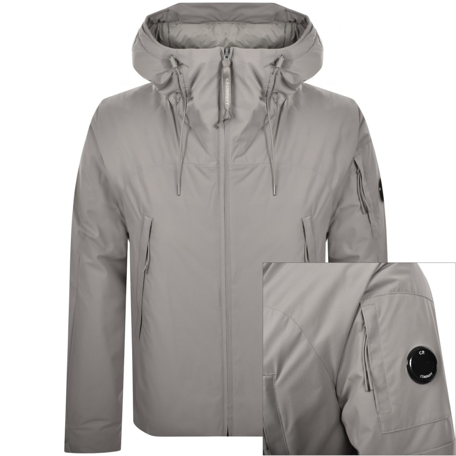 C.P. COMPANY PRO-TEK グレー 48 CP Company Pro-Tek Hooded Jacket Grey | Mainline Menswear